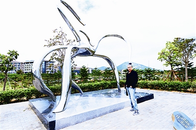 Sculpture exhibition features Pingtan elements