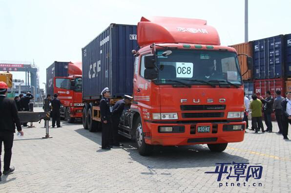 Fujian allows Taiwan freight vehicles into Pingtan