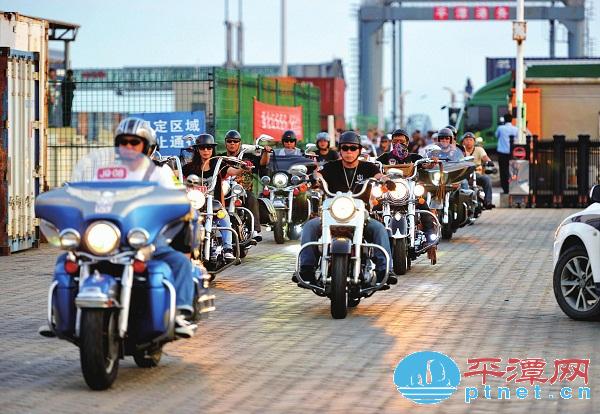 Taiwan's motorcycles hit the road in Pingtan