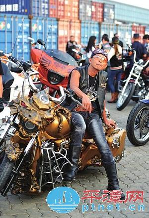 In photos: fancy motorcycles show up in Pingtan