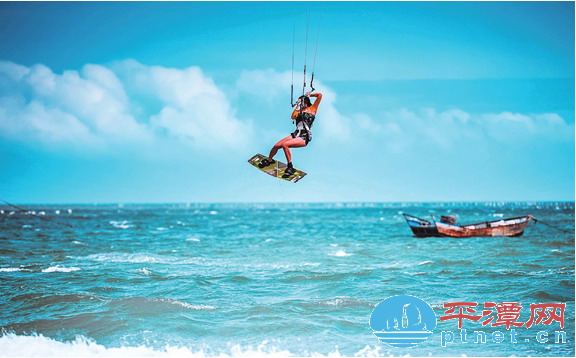 Pingtan sets sails for kitesurfing boom