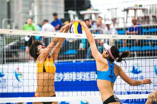 National Beach Volleyball Tournament kicks off in Pingtan