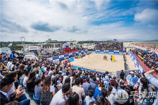 National Beach Volleyball Tournament comes to an end in Pingtan